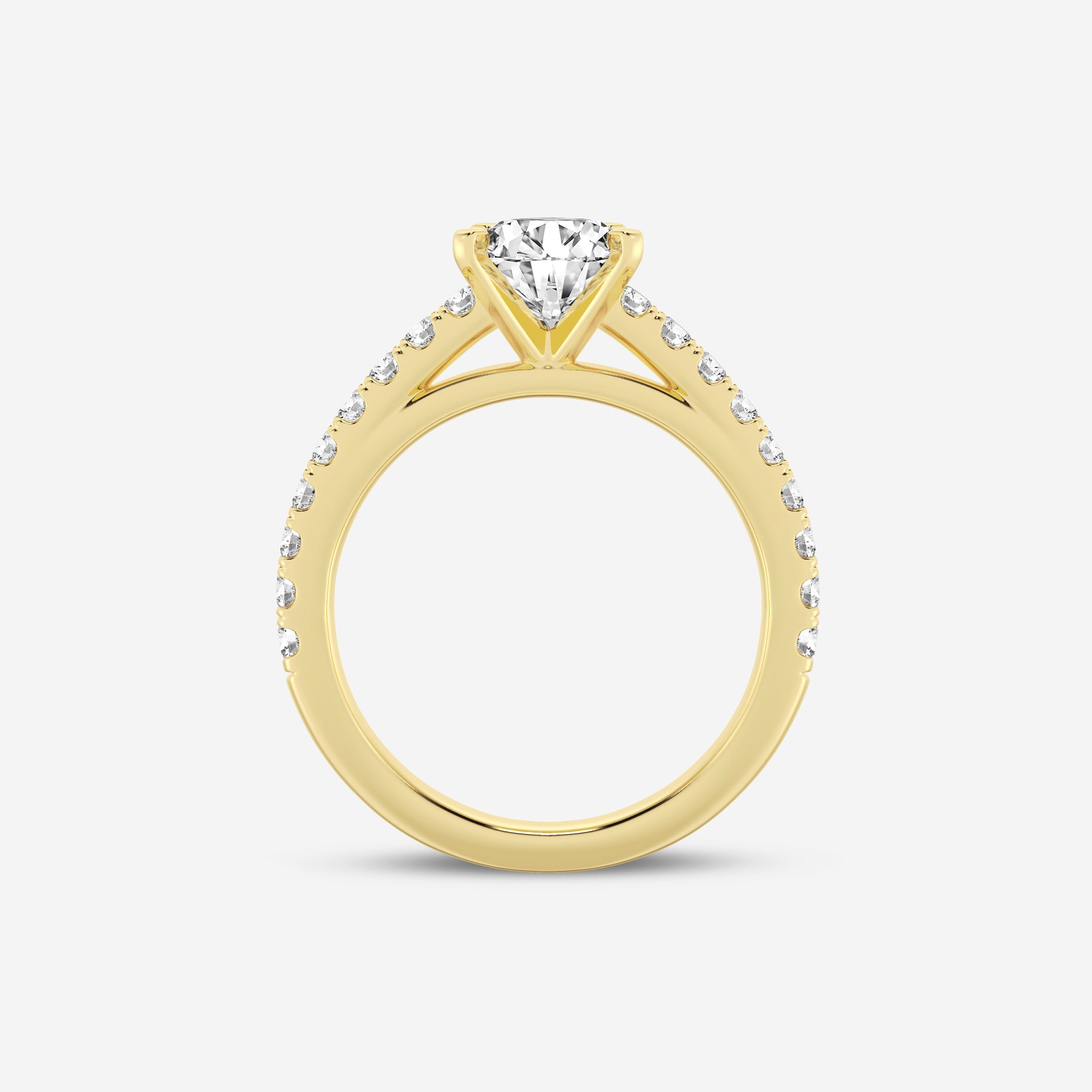 Pear Solitaire Engagement Ring