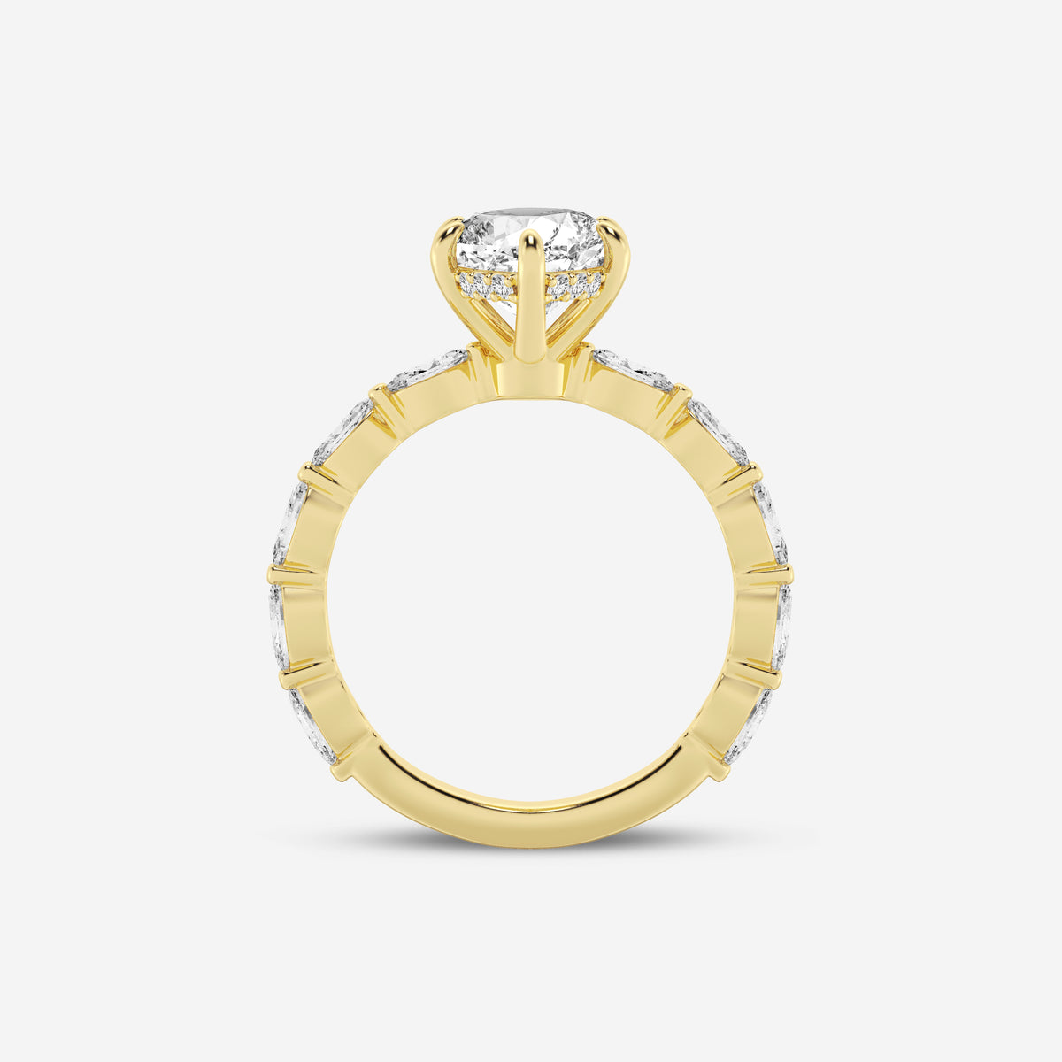 Marquise Lab Diamond Ring