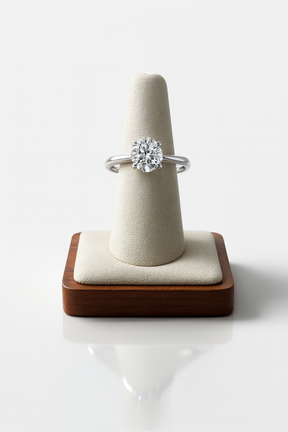 14KT WG 1.10ct Lab Grown Diamond Ring