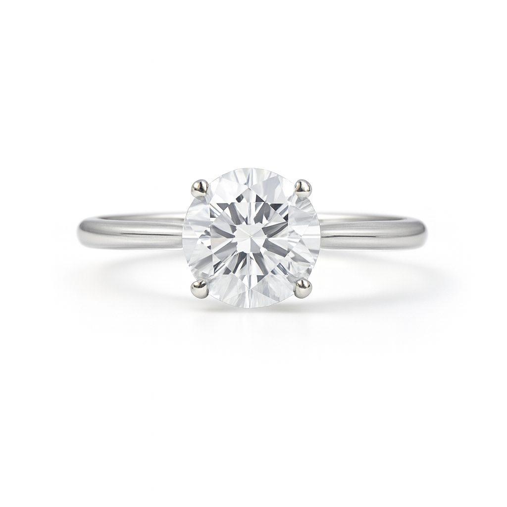 14KT WG 1.10ct Lab Grown Diamond Ring