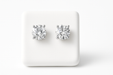 14KT WG 2.08CT Lab Grown Diamond Studs