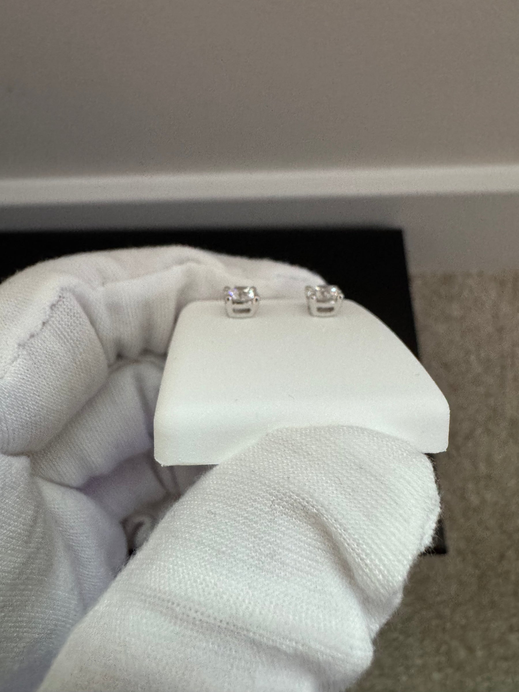 14KT 1.00CT Lab Grown Diamond Studs