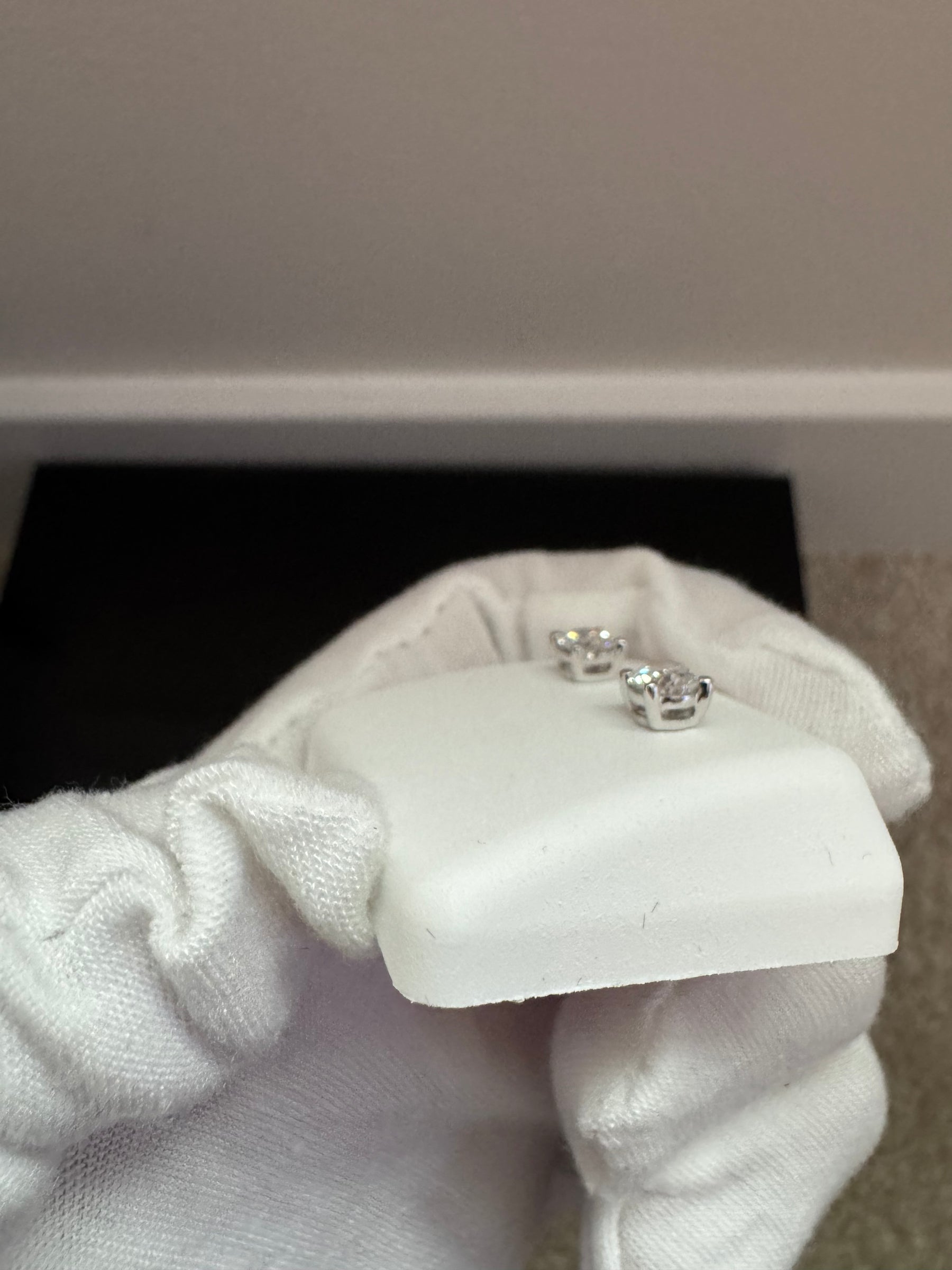 14KT 1.00CT Lab Grown Diamond Studs