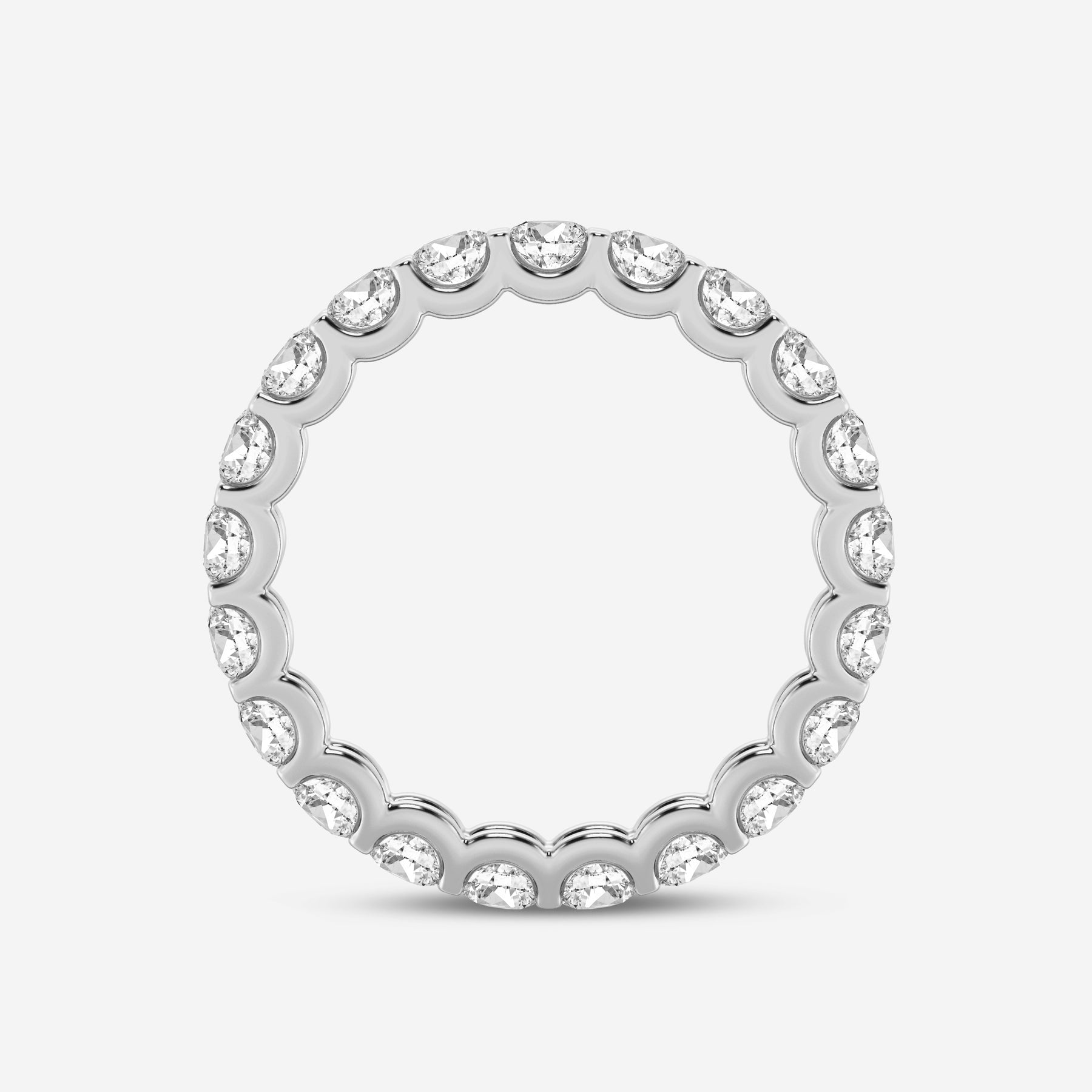 Round 2.01 CT Lab Diamond Eternity Band