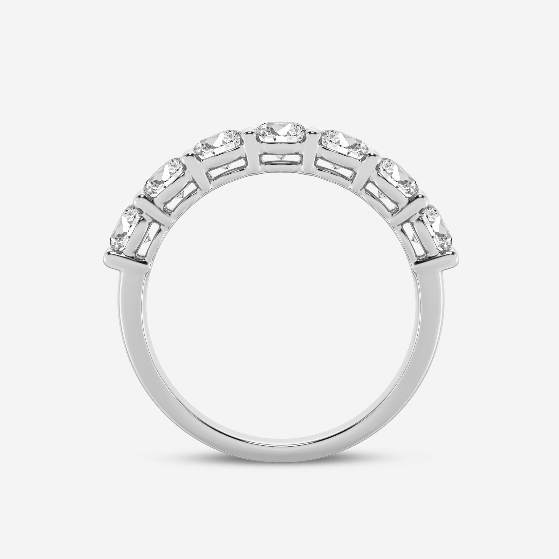 Round 7 Stone 0.99CT Lab Diamond band