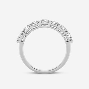 Round 7 Stone 0.99CT Lab Diamond band