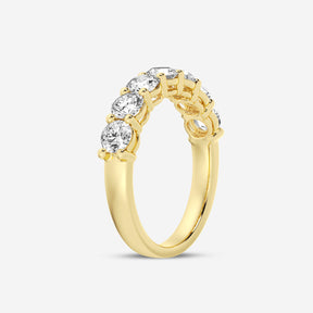 Round 7 Stone 0.99CT Lab Diamond band