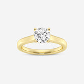 Round Solitaire Lab Diamond Ring