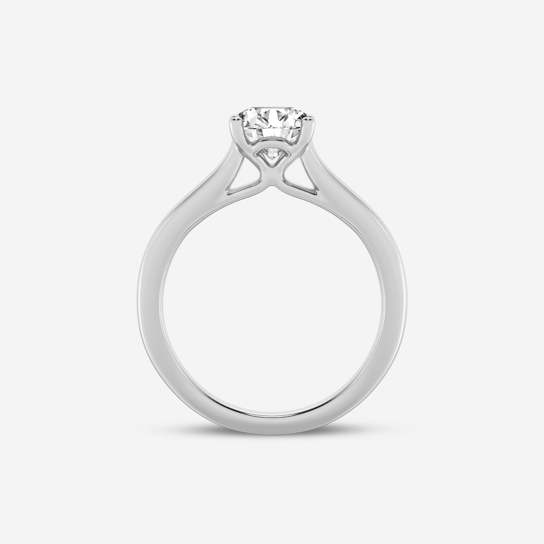 Round Solitaire Lab Diamond Ring