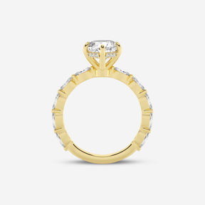 Marquise Lab Diamond Ring